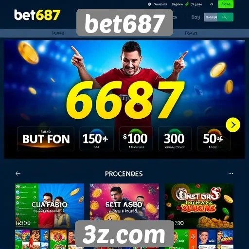 Novas funcionalidades no site de jogos bet687