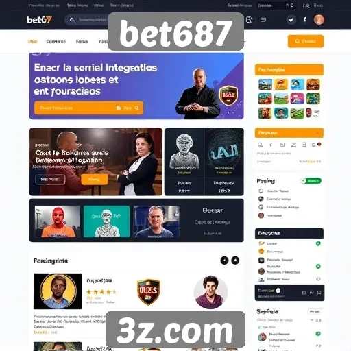 Usabilidade e design do site bet687